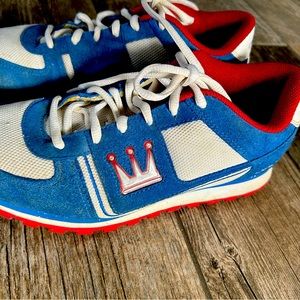 Dada Supreme Blue White Red Athletic Sneakers
